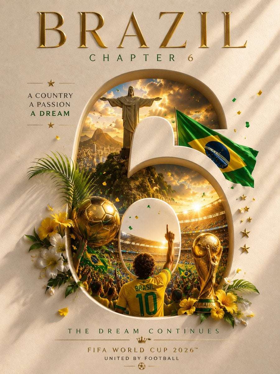 Luxury World Cup Legacy Poster Template