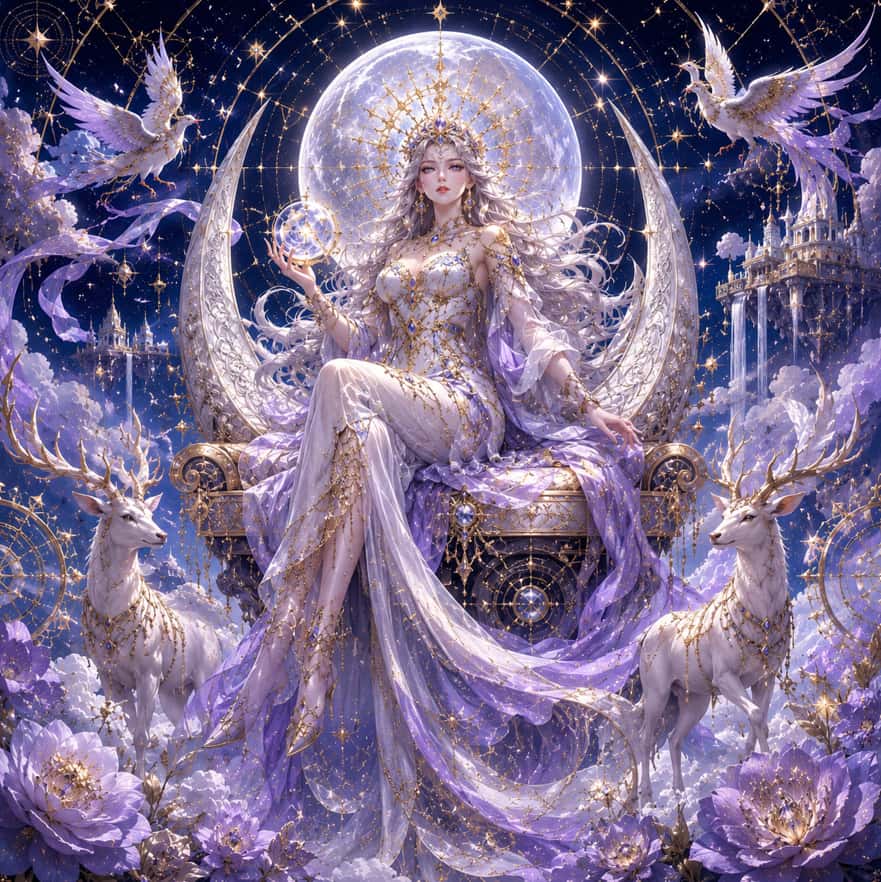 Maximalist Lunar Queen Magazine Cover