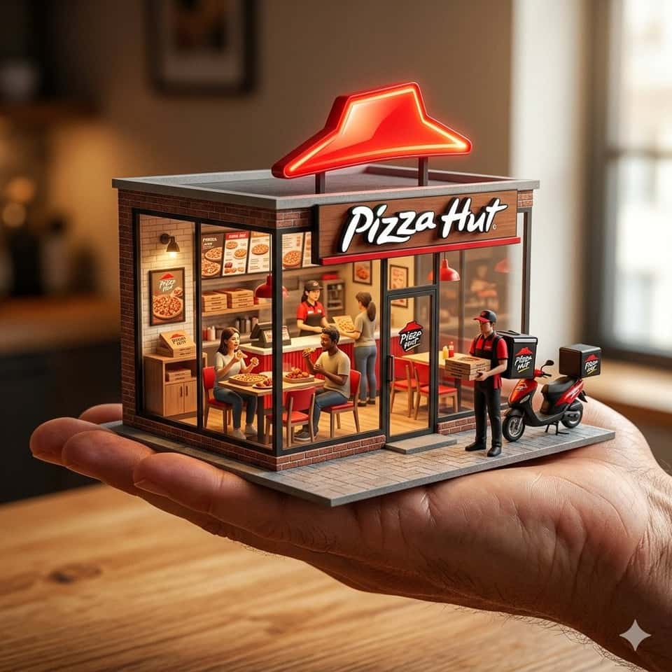 Miniature Brand Showroom Product Photography