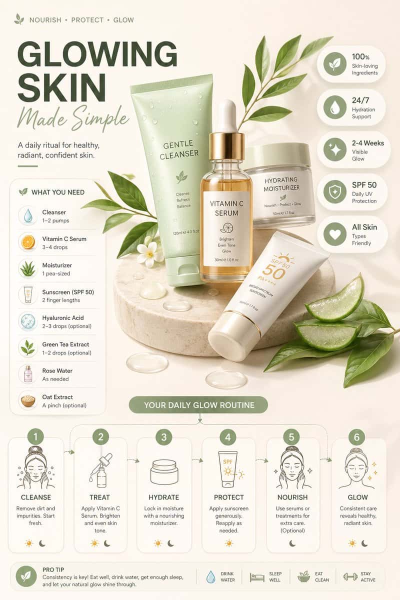 Modern Routine Infographic Template