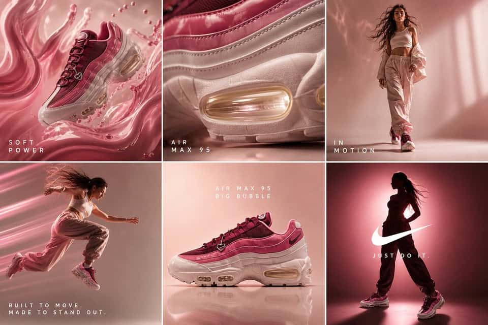 Nike Air Max 95 Luxury Campaign Template