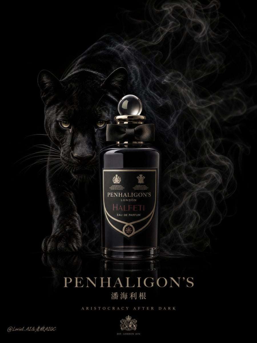 Penhaligon's Panther Luxury Fragrance Poster
