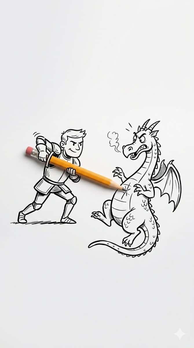 Photorealistic Object Cartoon Blend Template
