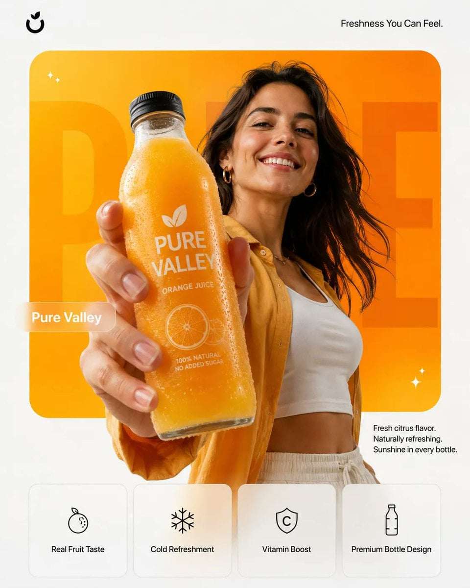 Photorealistic Product Campaign Poster Template