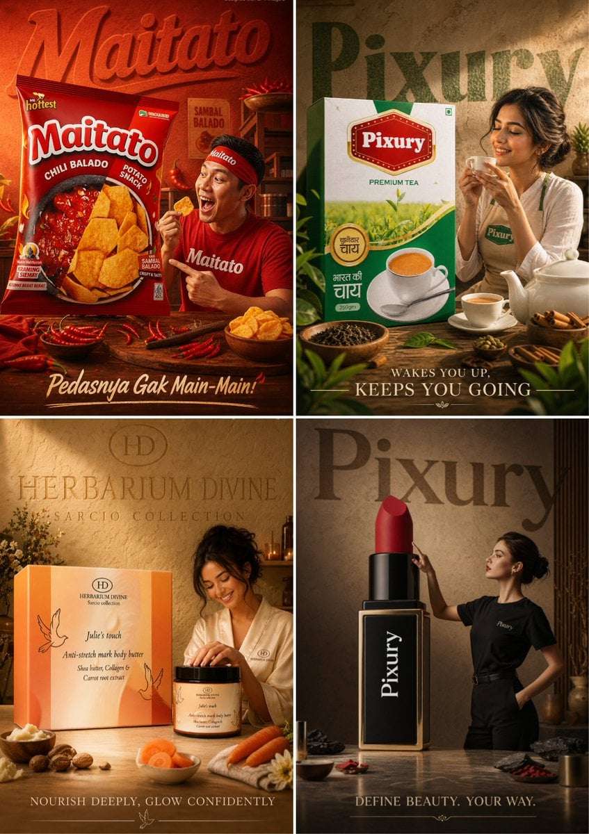Photorealistic Product Poster Template