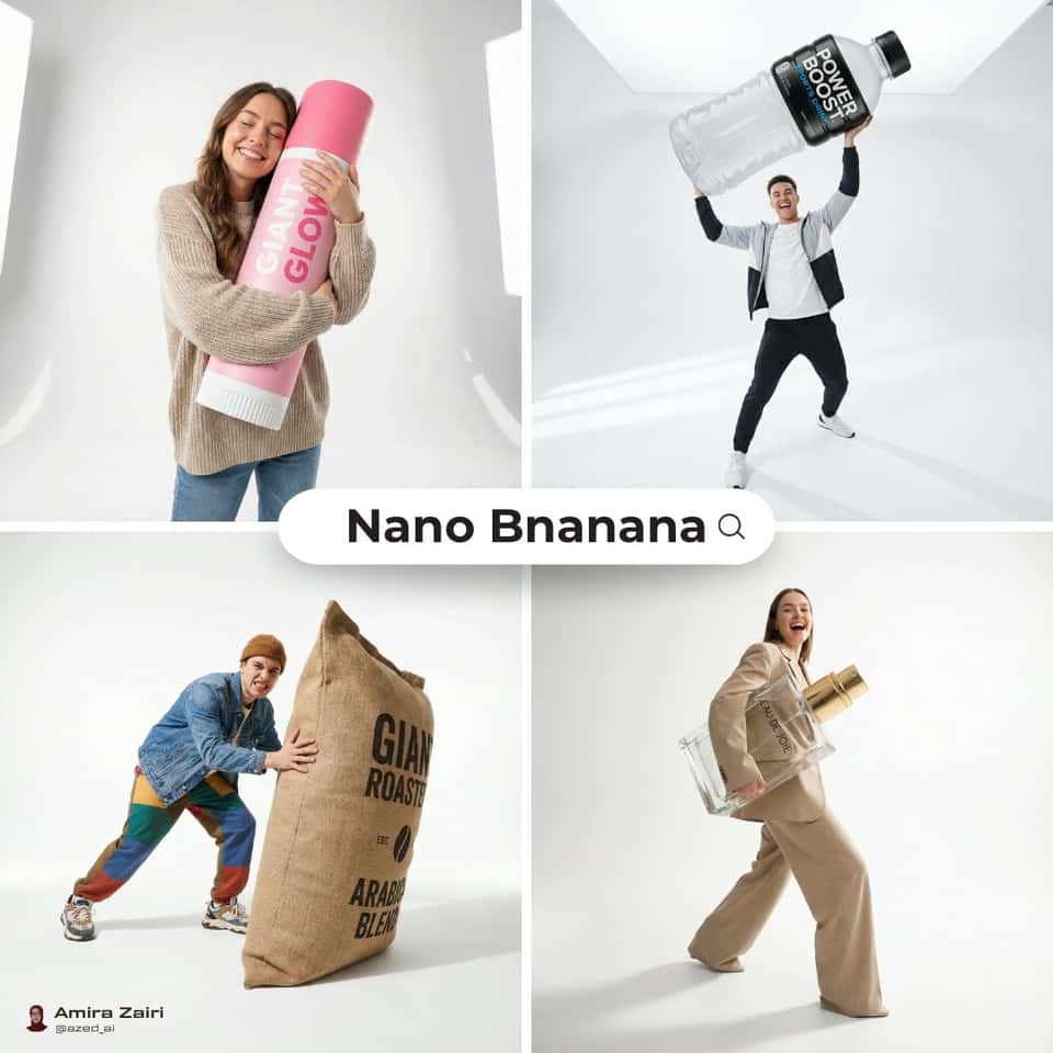 Playful Fashion Editorial Product Photography