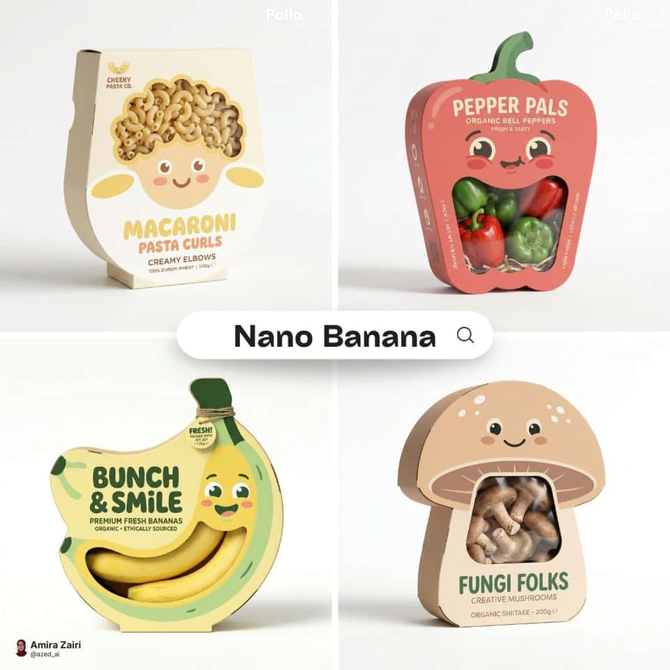 Playful Product Packaging Mockup