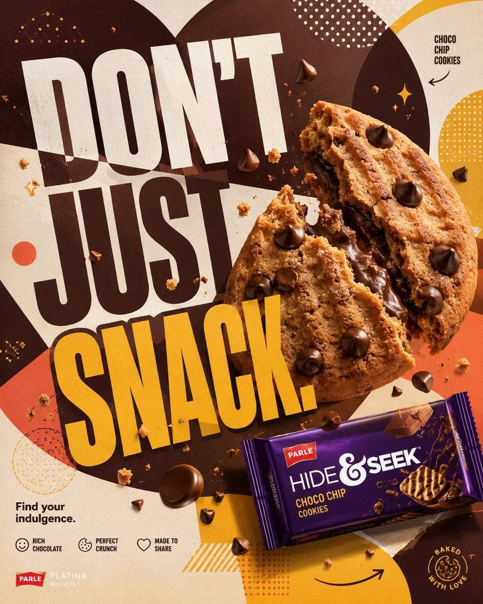 Premium Cookie Instagram Campaign Poster