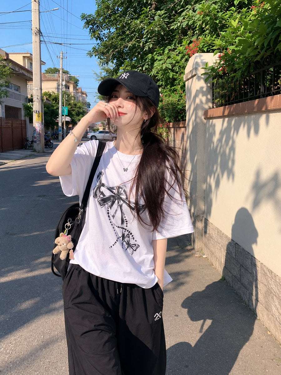 Realistic Japanese Girl Casual Photo