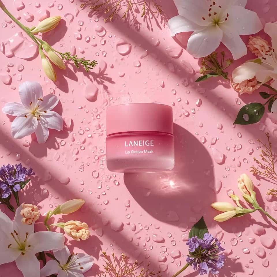 Realistic Lip Mask Beauty Photo