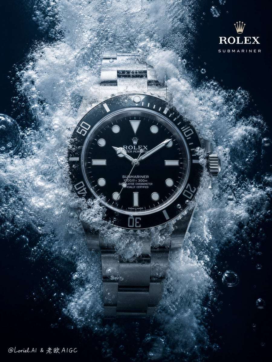 Rolex Submariner High-Speed Lab Photo