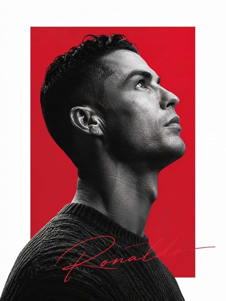 Ronaldo Minimalist Poster Design