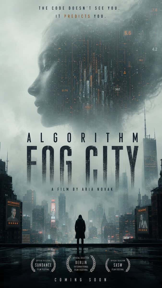 Sci-Fi Thriller Movie Poster Template