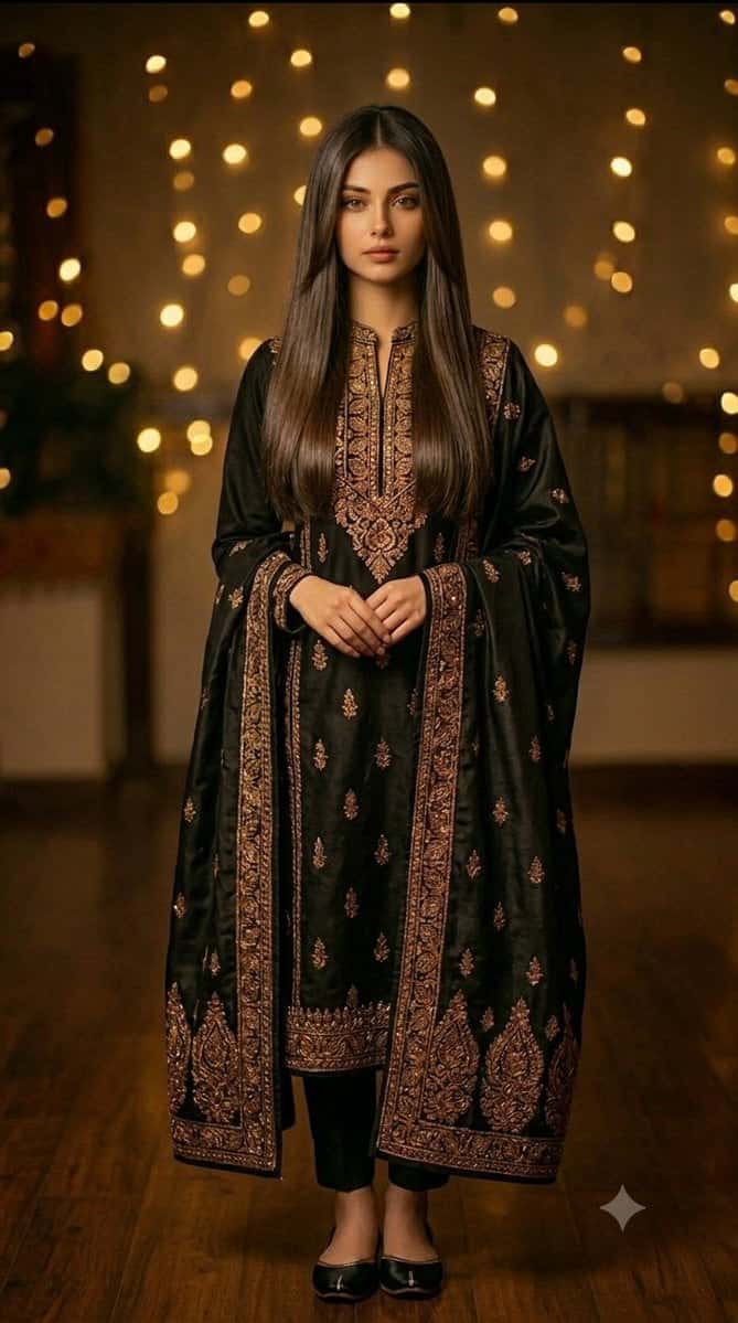 South Asian Fashion Editorial Prompt