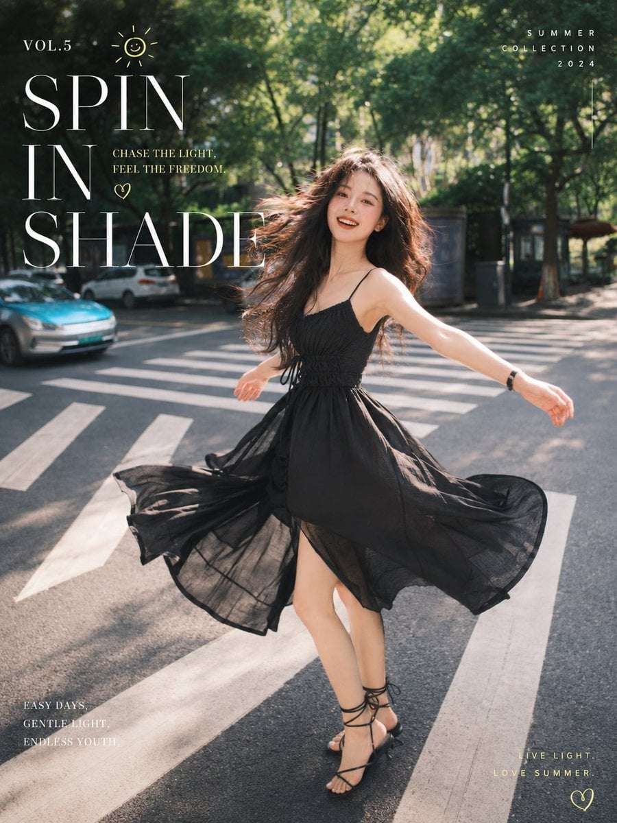 Summer Street Fashion Magazine Cover