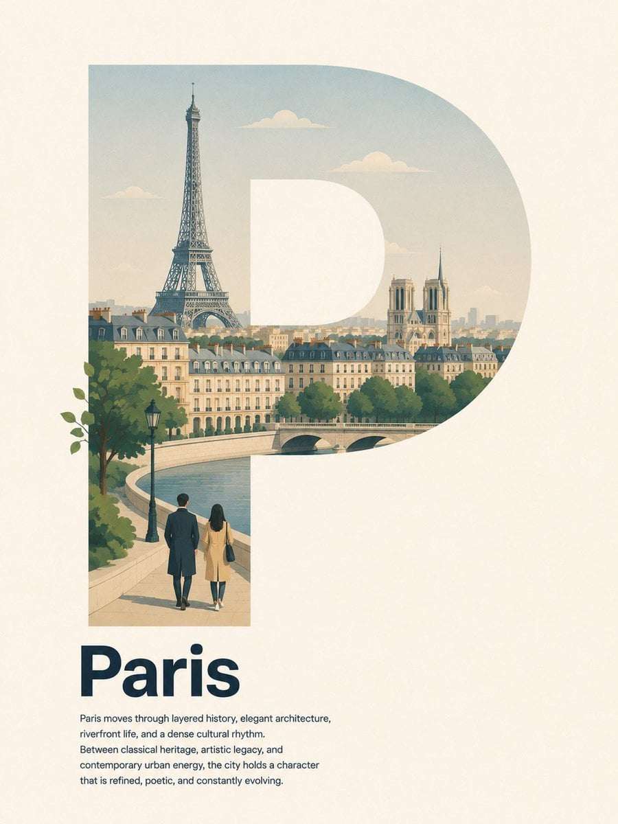 Swiss Style Moscow Poster Template