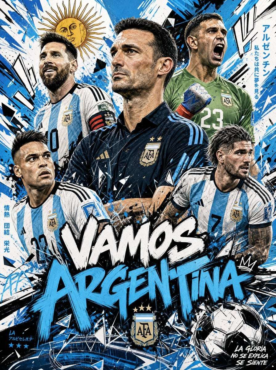 [Team Name] Football Poster Anime Street Art