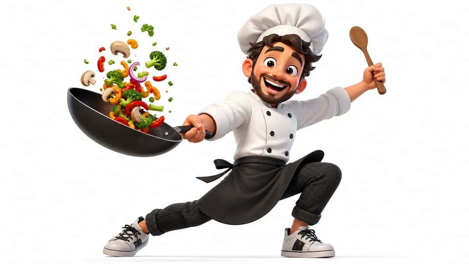 Vibrant 3D Cartoon Character Illustration