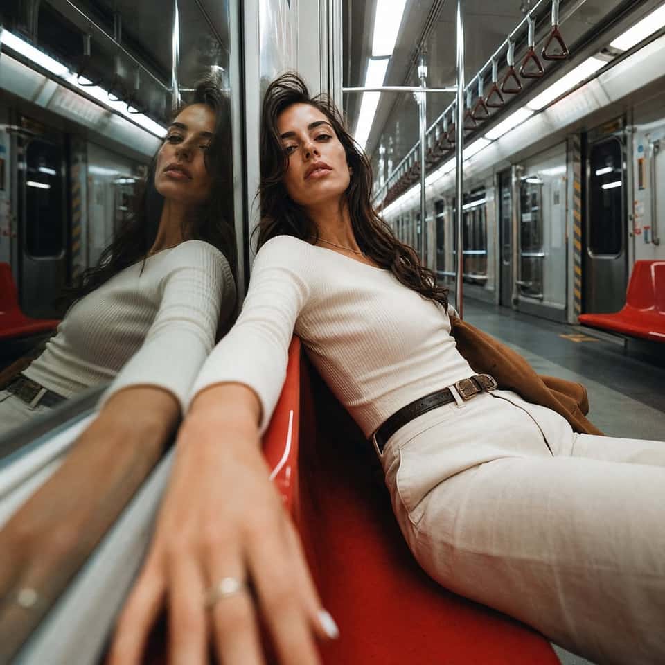 Vogue Futuristic Metro Fashion Photo