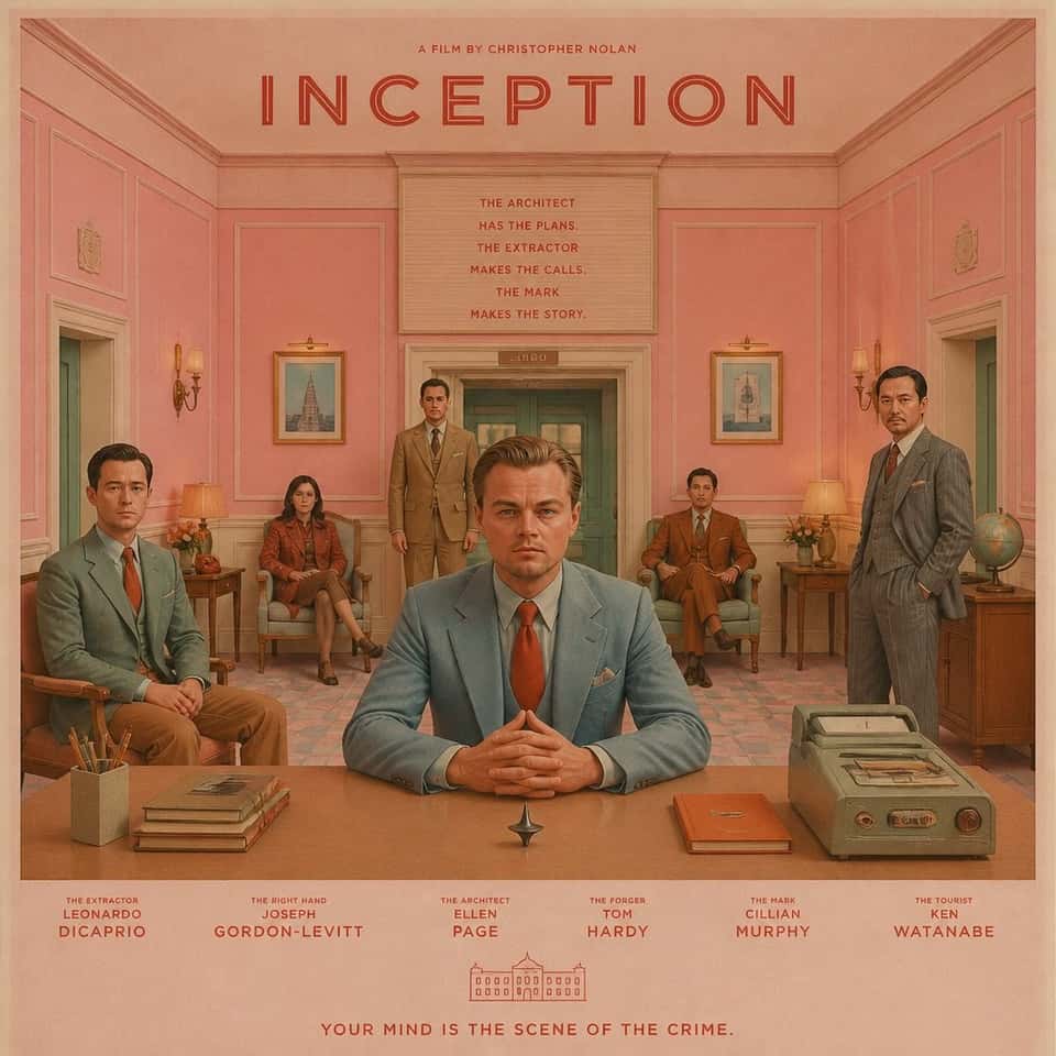 Wes Anderson Movie Poster AI Prompt