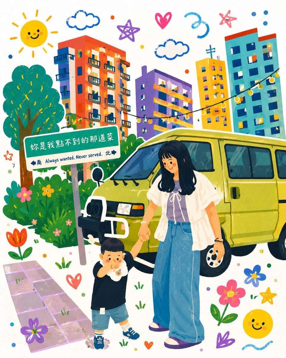 Whimsical Children's Book Illustration Template