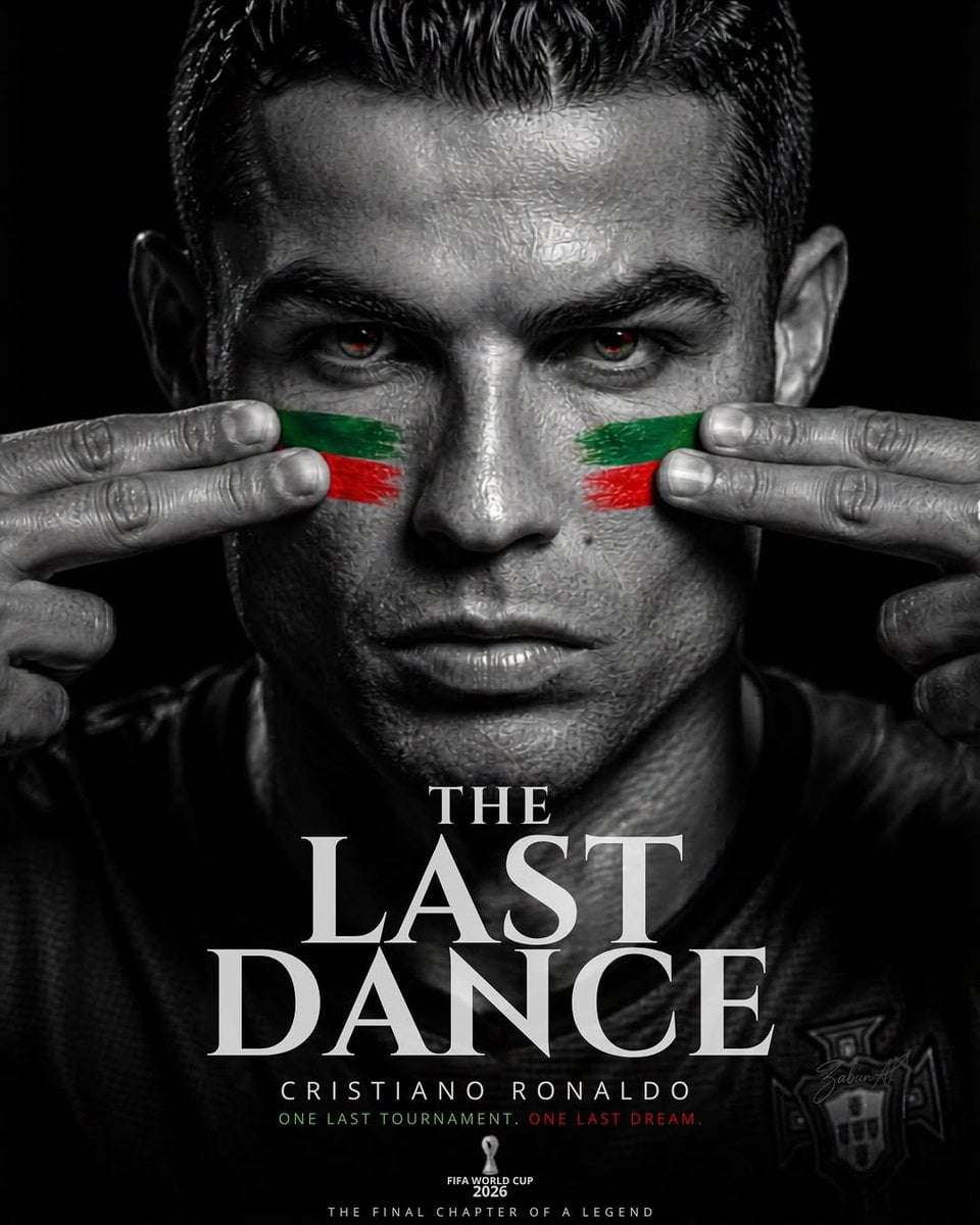 World Cup 2026 Player Poster Template