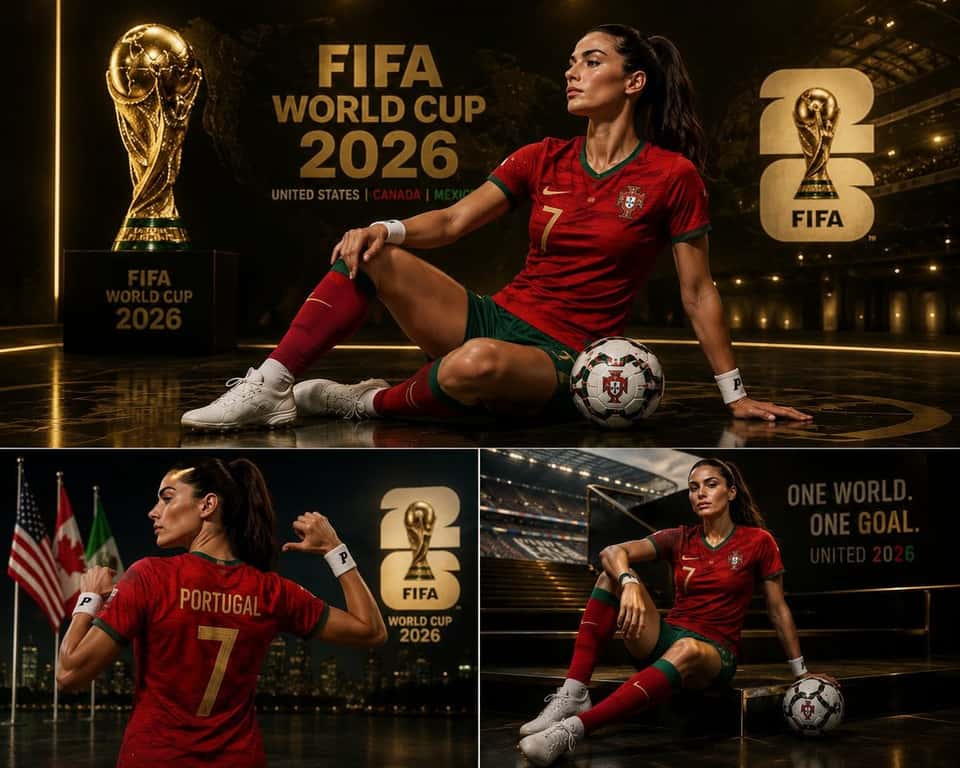 World Cup 2026 Portugal Fan Poster